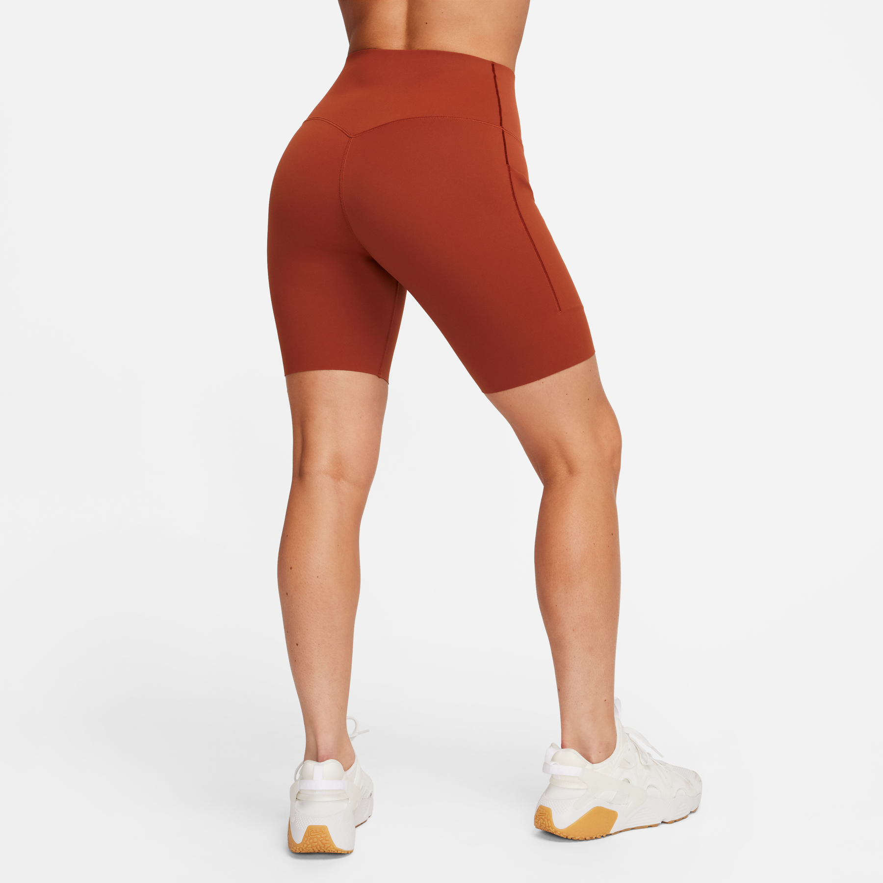 Nike Universa-Women's Medium-Support High-Waisted 8' Biker Shorts